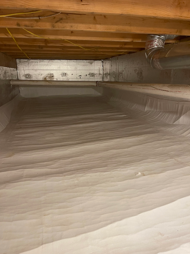 Crawl Space Encapsulation Vapor Barrier > Waterproofing | Liftech